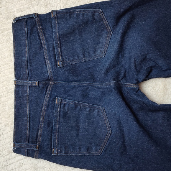 J Brand Maria High-rise Skinny Women's Denim Blue Jeans Dark Wash - Picture 10 of 12